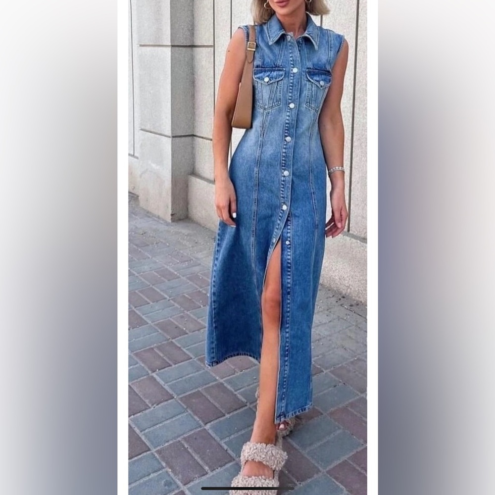 Zara Blogger Favorite Women's Blue Denim Jeans
